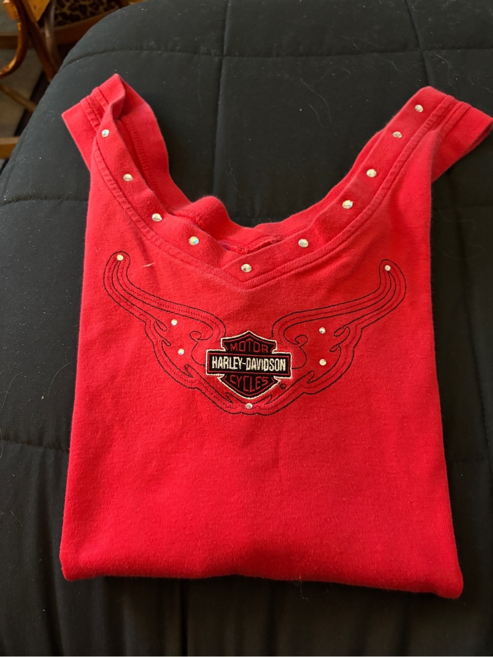 Harley Davidson sleeveless top